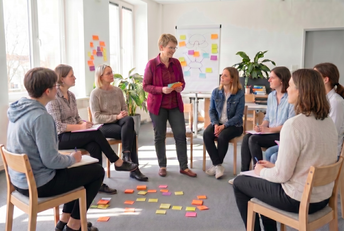 Illustrative Szene zur Supervision (KI-generiert)